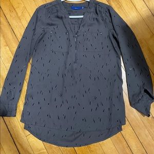 Apt 9 Womens Long Sleeve Blouse Size XS